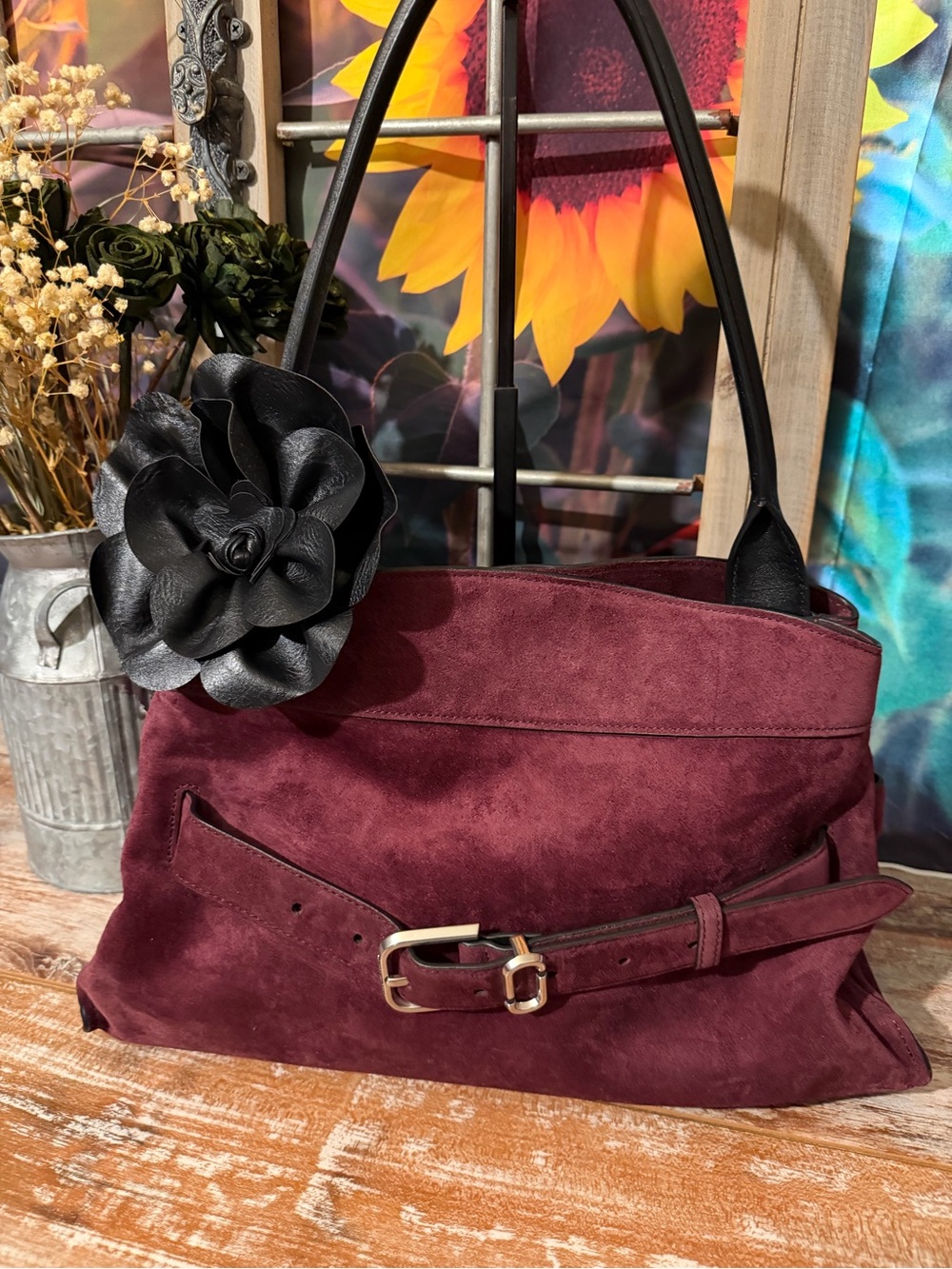 Marc Jacob’s Suede Dakota Satchel
